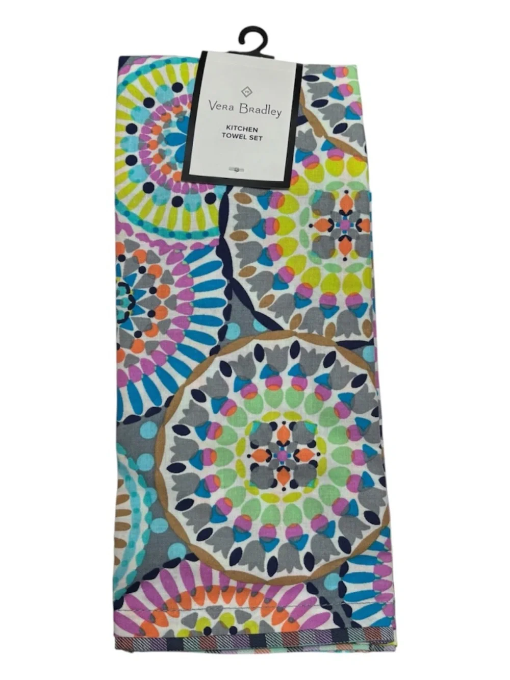 VERA BRADLEY Sunny Medallion Dish Towels Set